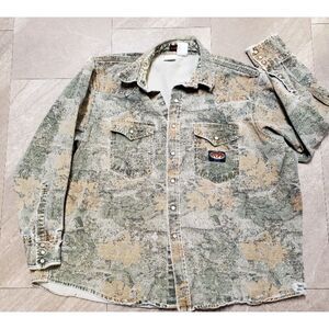 Rasco FR Long Sleeve Cajun Camo Flame Shirt Size 3XL Regular